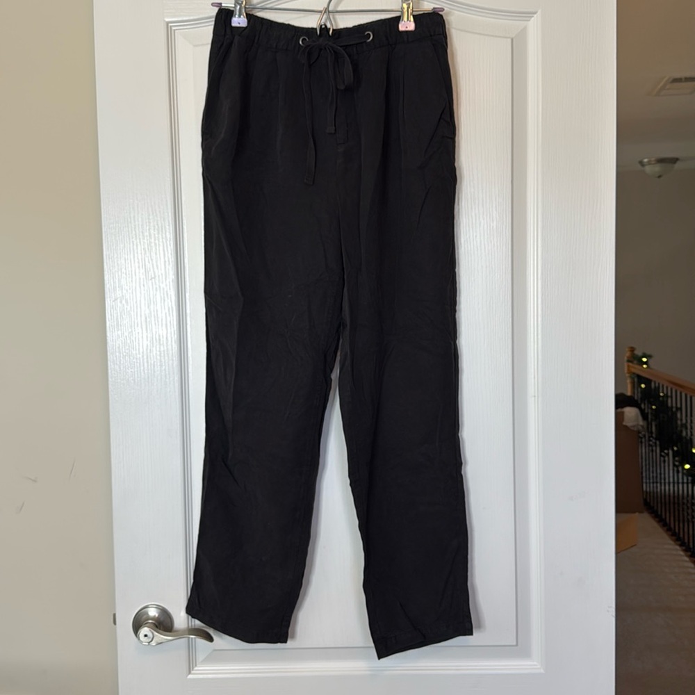American Eagle Black Straight Leg Pants Size 4